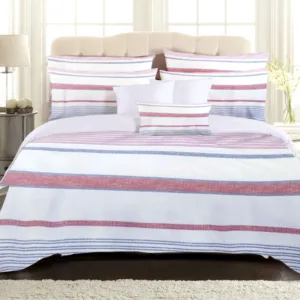 Turkish Elegance Bed Sheet Set - Without Filling - 6 Pcs - 4 Pillow Covers - 1 Bedsheet - 1 Duvet Cover